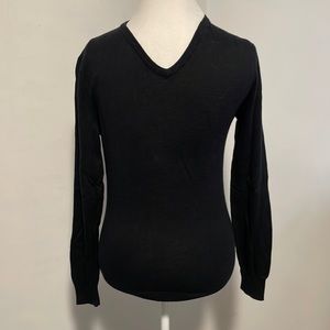 J.Crew men’s cotton/cashmere XS black sweater
